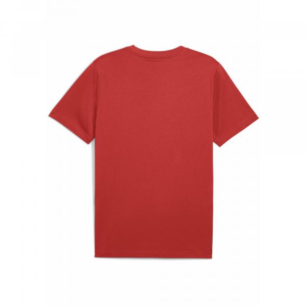 Męska koszulka Essentials Logo Lab PUMA Red Fire