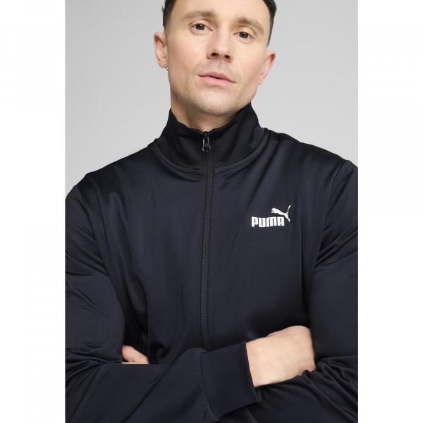 Męskie dres Essentials z poliestru PUMA New Navy Blue
