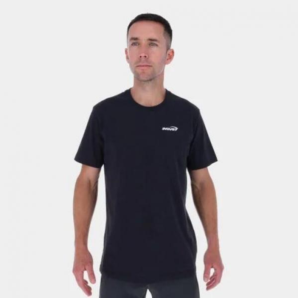 Koszulka bawełniana męska Inov-8 Graphic T-Shirt Mont Blanc