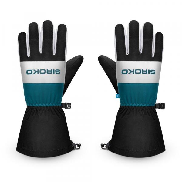 Zimowe rękawice narciarskie Sporty zimowe Siroko MISTY Black