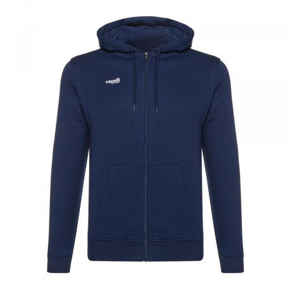 Bluza piłkarska męska Capelli Basics Adult Zip Hoodie