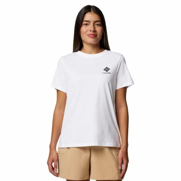 Koszulka damska Columbia Rolling Bend Graphic Short Sleeve z krótkim rękawem