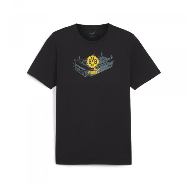Borussia Dortmund Ftblicons Tee PUMA Black Faster Yellow