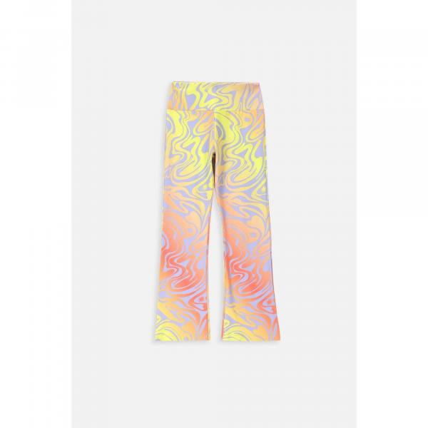 Legginsy do gimanstyki dla dzieci Lemon Explore WL4 szerokie nogawki