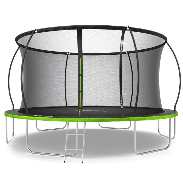 Trampolina ogrodowa Zipro Jump Pro Premium z siatką wewnętrzną 14FT 435cm