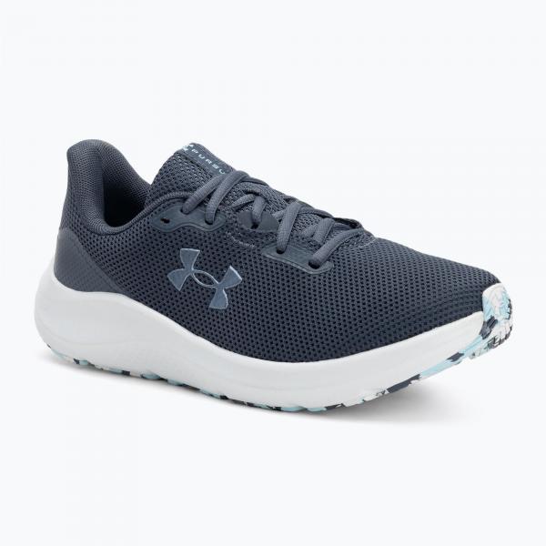 Buty do biegania damskie Under Armour Charged Pursuit 4 downpourdownpour gravel