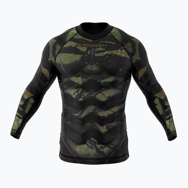 Rashguard longsleeve męski SMMASH Tiger Armour