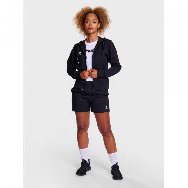 Bluza sportowa bawełniana z kapturem Hummel GO 2.0 Zip Hoodie Woman r. XSBluza s