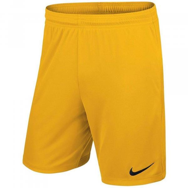 Spodenki dla dzieci Nike Park II Knit Short NB Junior żółty 725988 739