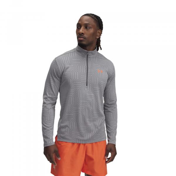 Longsleeve treningowe męskie Under Armour Tech Vent Geotessa 1/2 Zip