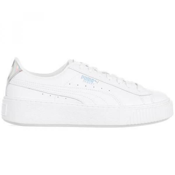 Buty do chodzenia damskie Puma Basket Platform Iridescent Jr