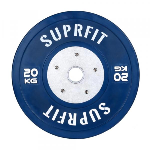 Talerze do treningu siłowego Suprfit Pro Competition Bumper Plate