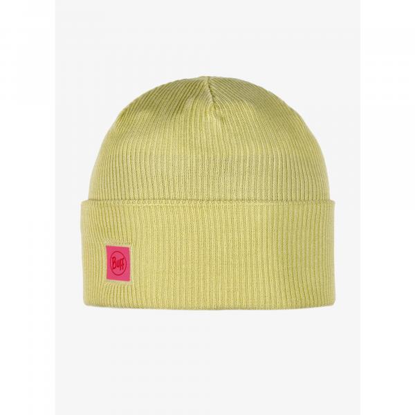 Czapka zimowa Buff Crossknit Beanie - sheen yellow