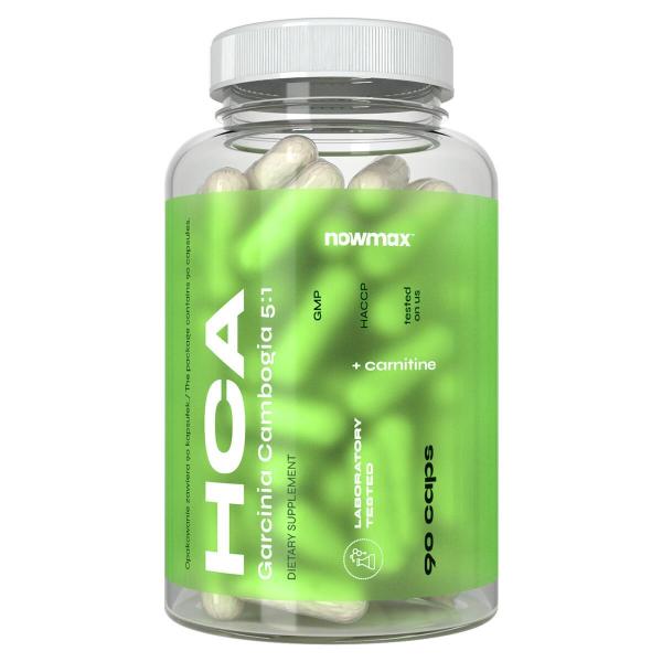 HCA Garcinia Cambogia 5:1 + Carnitine nowmax® 100 kaps