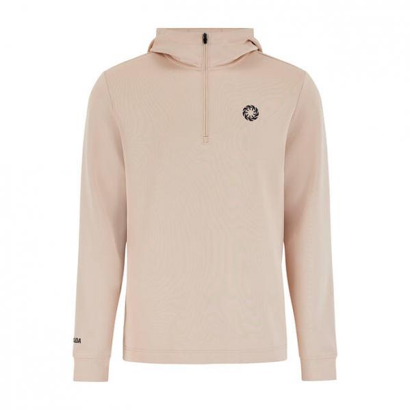Męska Hoodie Essential - Piaskowa