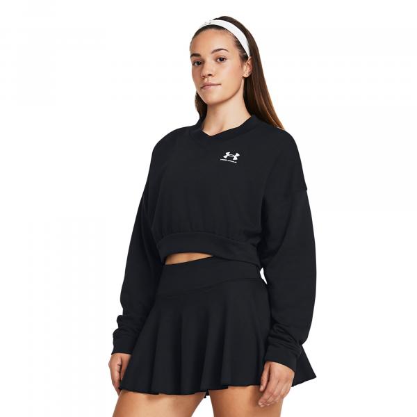 Bluza treningowa damska Under Armour Rival Terry Os Crop Crew