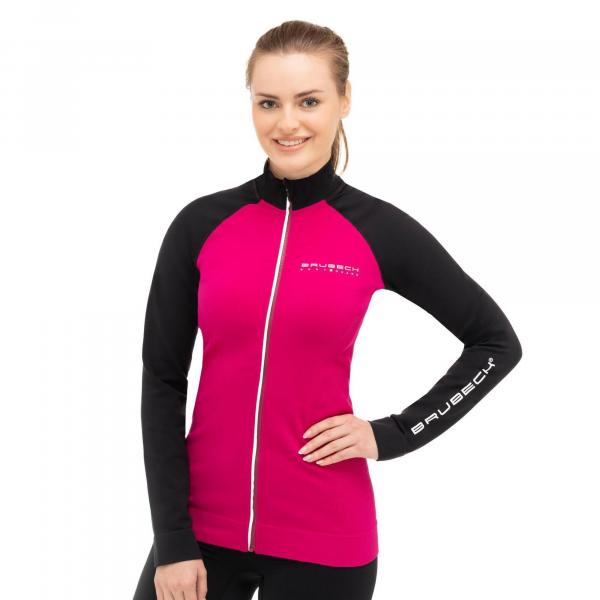 Bluza dresowa termoaktywna rozpinana damska Brubeck Athletic