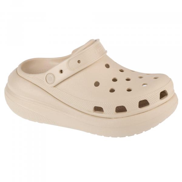 Klapki Crocs Model Classic Crush Clog Kolor Beżowy