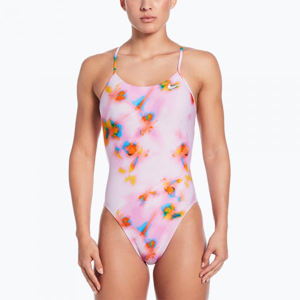 Strój pływacki jednoczęściowy damski Nike Hydrastrong Cutout