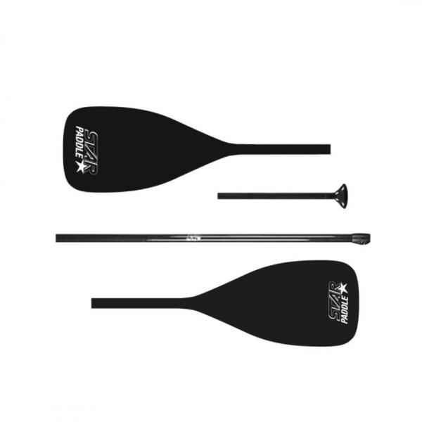 Wiosło do SUP STAR PADDLE 4 sekcje Fiber 2w1 Regulowane 165-215 cm 900g