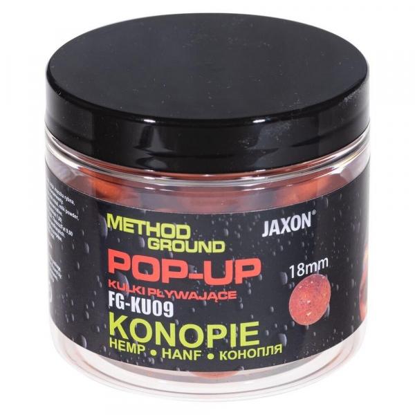 Kulki Pop-Up Jaxon Method Ground Konopie 18mm 50g