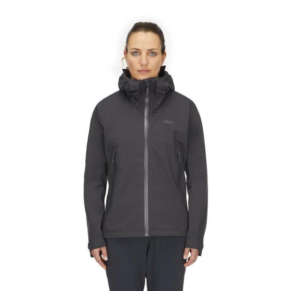 Kurtka przeciwdeszczowa damska Rab Women's Downpour Light Jacket z kapturem
