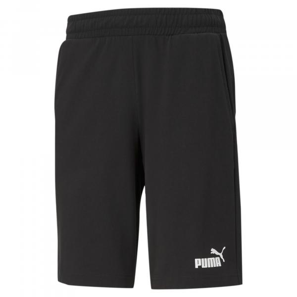 Męskie szorty z dżerseju Essentials PUMA Black