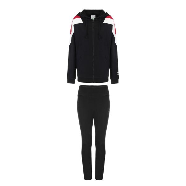 Zestaw dresowy damski DIADORA L.TRACKSUIT HD FZ CORE