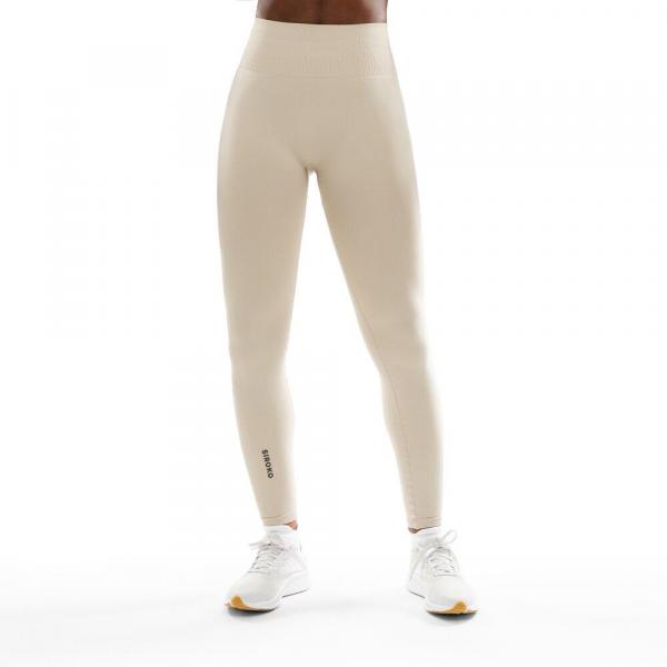 Damskie bezszwowe legginsy sportowe Fitness Siroko Fearless