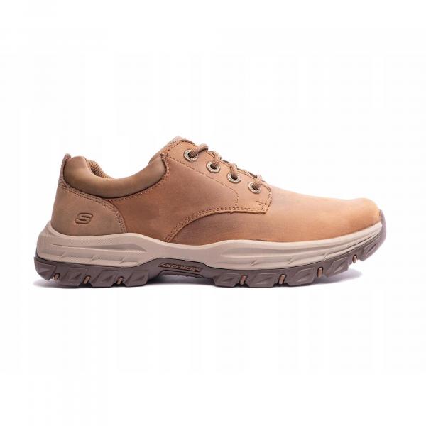 Buty na co dzień męskie SKECHERS RELAXED FIT skóra