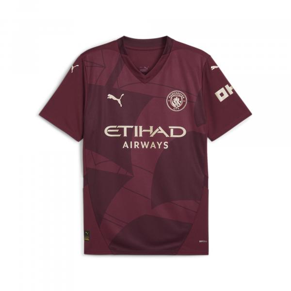 Męska trzecia koszulka Manchester City 24/25 PUMA Dark Jasper Red