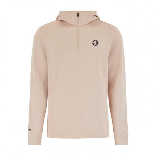 Męska Hoodie Essential - Piaskowa