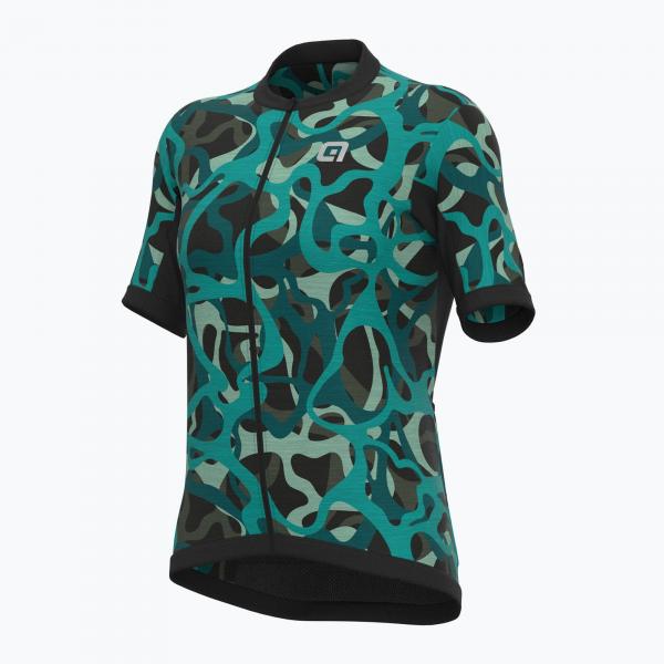 Koszulka rowerowa damska Alé Maglia Donna MC Woodland