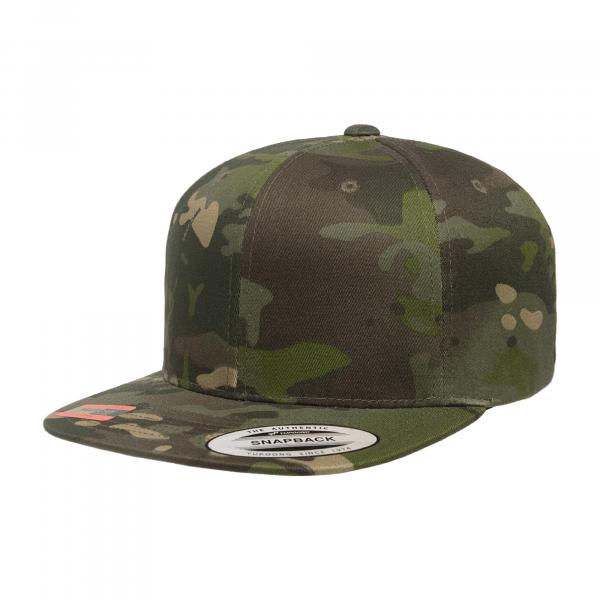 YP Classics Camo Snapback Cap