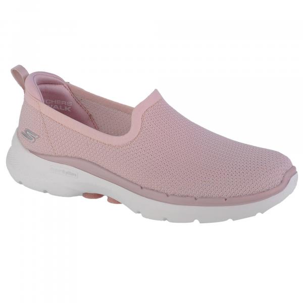 Buty sportowe Sneakersy damskie, Skechers Go Walk 6 - Clear Virtue