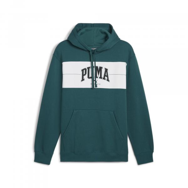 Bluza męska z kapturem PUMA SQUAD PUMA Cold Green