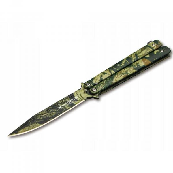 Nóż Boker Balisong motylek Camo 06ex403