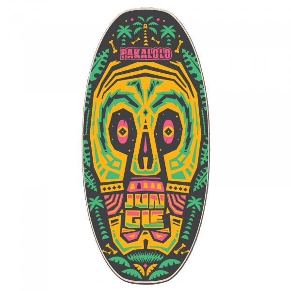 Skimboard plażowy dla dzieci i dorosłych do 55 kg Pakalolo Jungle