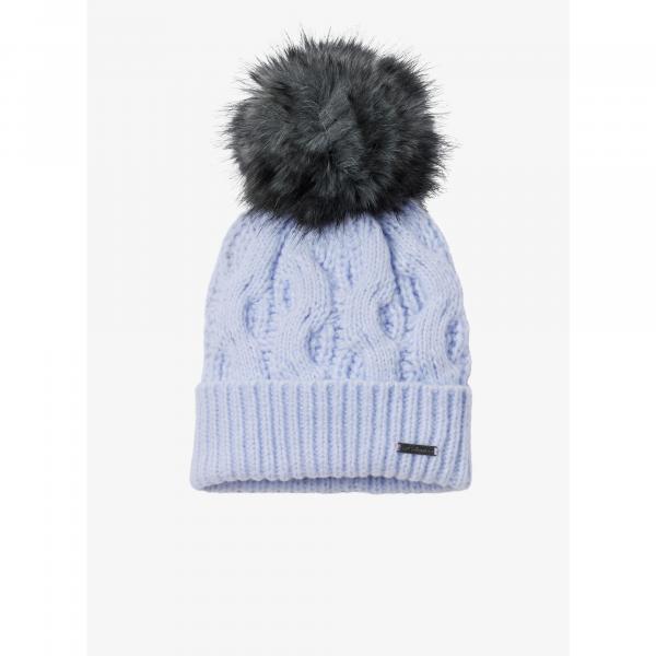 Czapka zimowa damska Columbia Boundless Days Cable Knit Pom Beanie - snowdrift