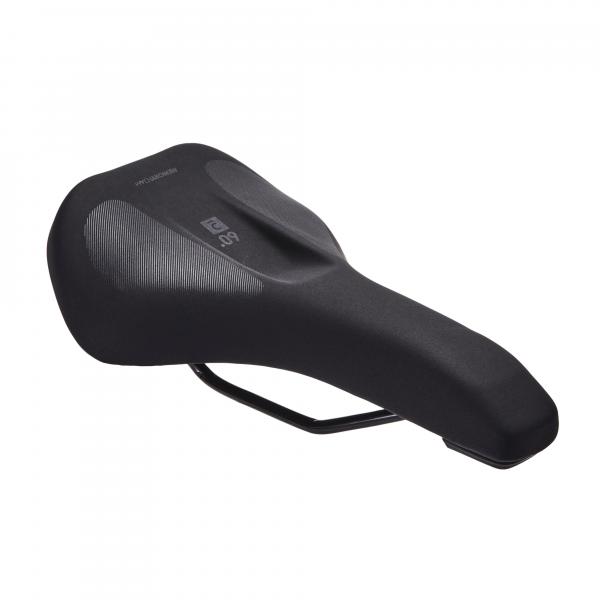 Siodło rowerowe Btwin Trekking/miejskie 60° SD Memory Foam