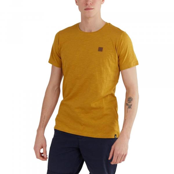 T-shirt męski Fundango Jaggy Strukturyzowany krótki rękaw