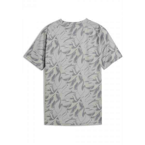 Młodzieżowa koszulka przedmeczowa AC Milan PUMA Smokey Gray White
