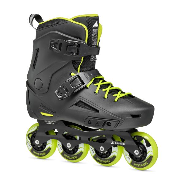 Rolki Rollerblade Lightning Black Lime Street Unisex
