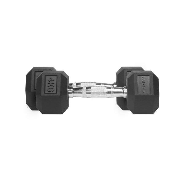 Hantel THORN FIT Hex Rubber Dumbbell 2x4kg