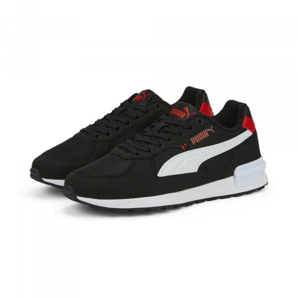 Młodzieżowe buty sportowe Graviton PUMA Black White Red