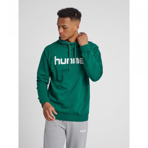 Bluza do piłki ręcznej męska Hummel Cotton Logo z kapturem