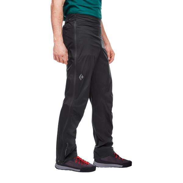 Spodnie Trekkingowe Męskie Black Diamond Stormline Stretch Full Zip Rain Pants