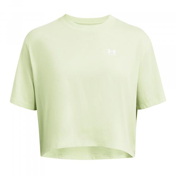 Koszulka damska Under Armour Boxy Crop Logo