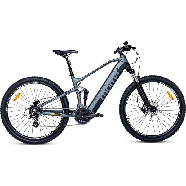 Rower elektryczny górski z pełnym zawieszeniem E-MTB 29'' PRO silnik centralny