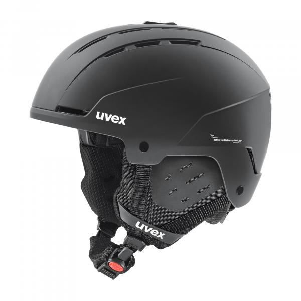 Kask narciarski UVEX Stance black matte 58-62 cm